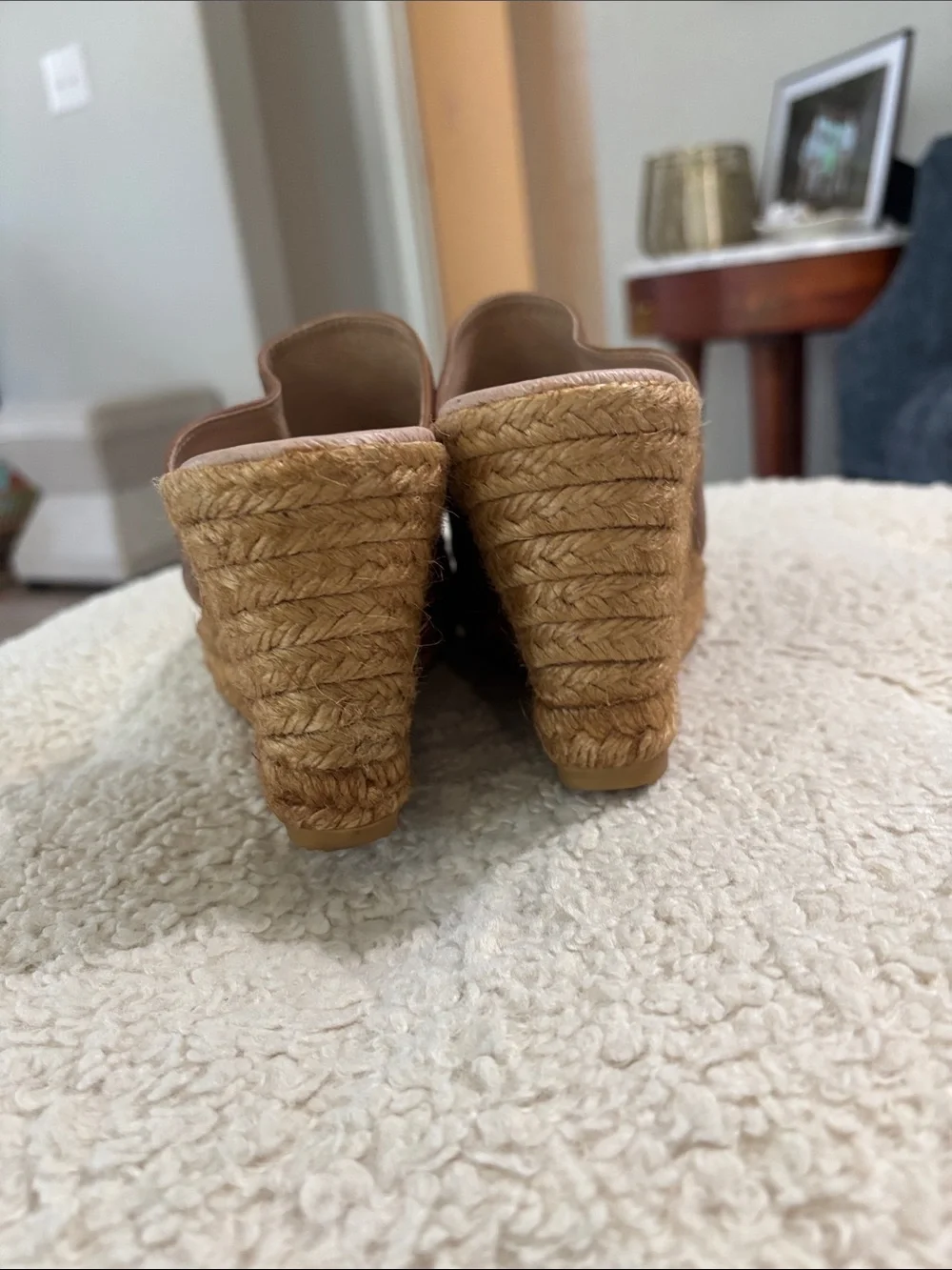 VISCATA BARCELONA ESPADRILLE WEDGES Size 39 made in Spain